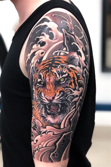 japanese tiger tattoo